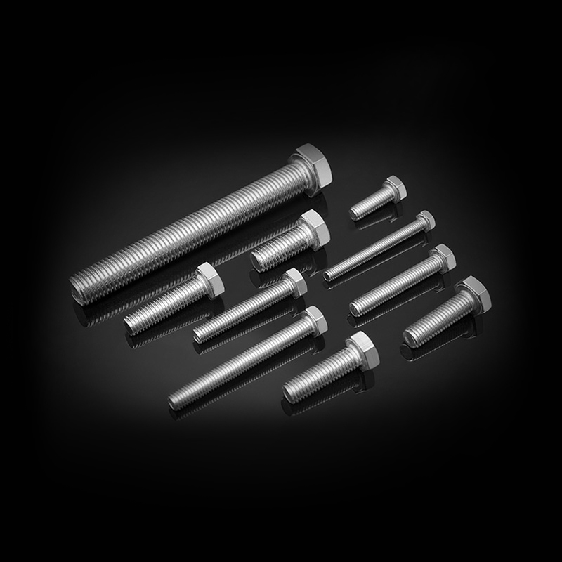 สลักเกลียวหัวหกเหลี่ยมสแตนเลส DIN 933 พร้อมเกลียวเต็ม สลักเกลียวหัวหกเหลี่ยมสแตนเลส DIN 933 พร้อมเกลียวเต็ม