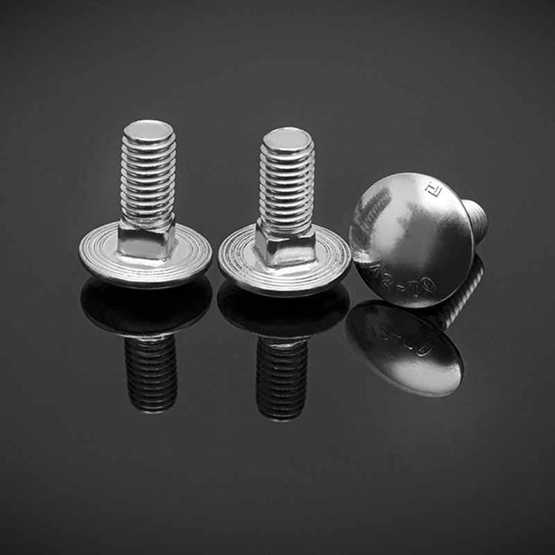 DIN603 โบลท์คอเหลี่ยมหัวเห็ดสแตนเลส