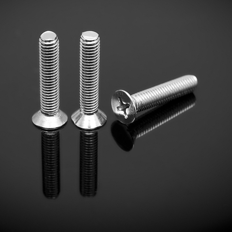 สกรูหัวจมแบน DIN965 90° พร้อมแบบฝังครอส H