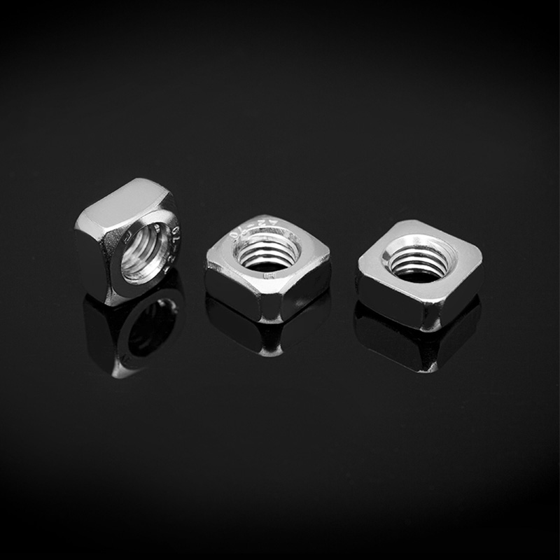น็อตสี่เหลี่ยมสแตนเลส DIN 557 น็อตสี่เหลี่ยมสแตนเลส DIN 557